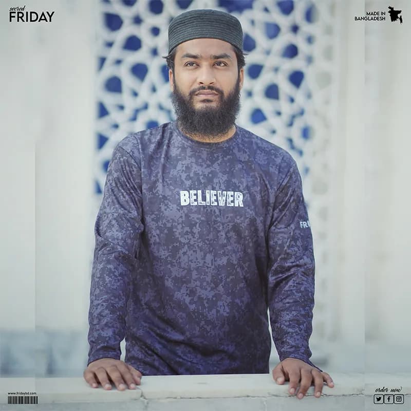 FULL SLEEVE DAWAH JERSEY - BELIEVER