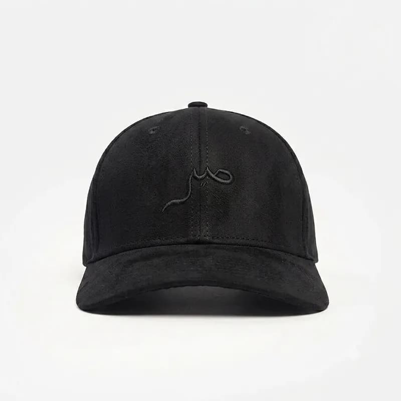 SUEDE VISOR CAP - SABR (BLACK)