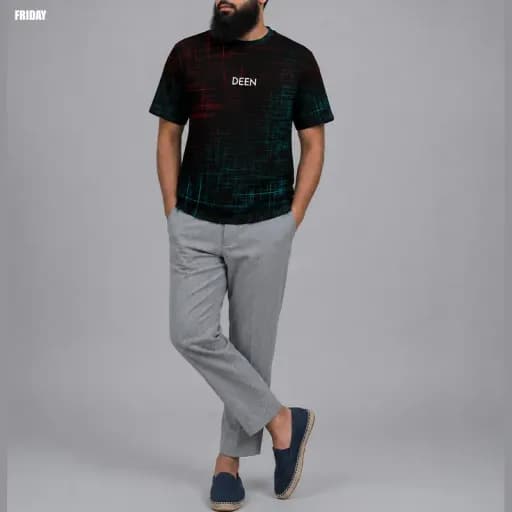 DEEN+LIGHT ASH TROUSER 