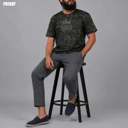 BADR+ DARK ASH TROUSER COMBO