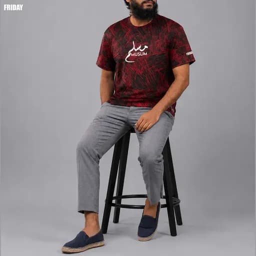 MUSLIM+LIGHT ASH TROUSER